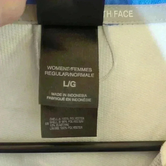 The North Face Blue and White Jacket flight series, large - Picture 3 of 9